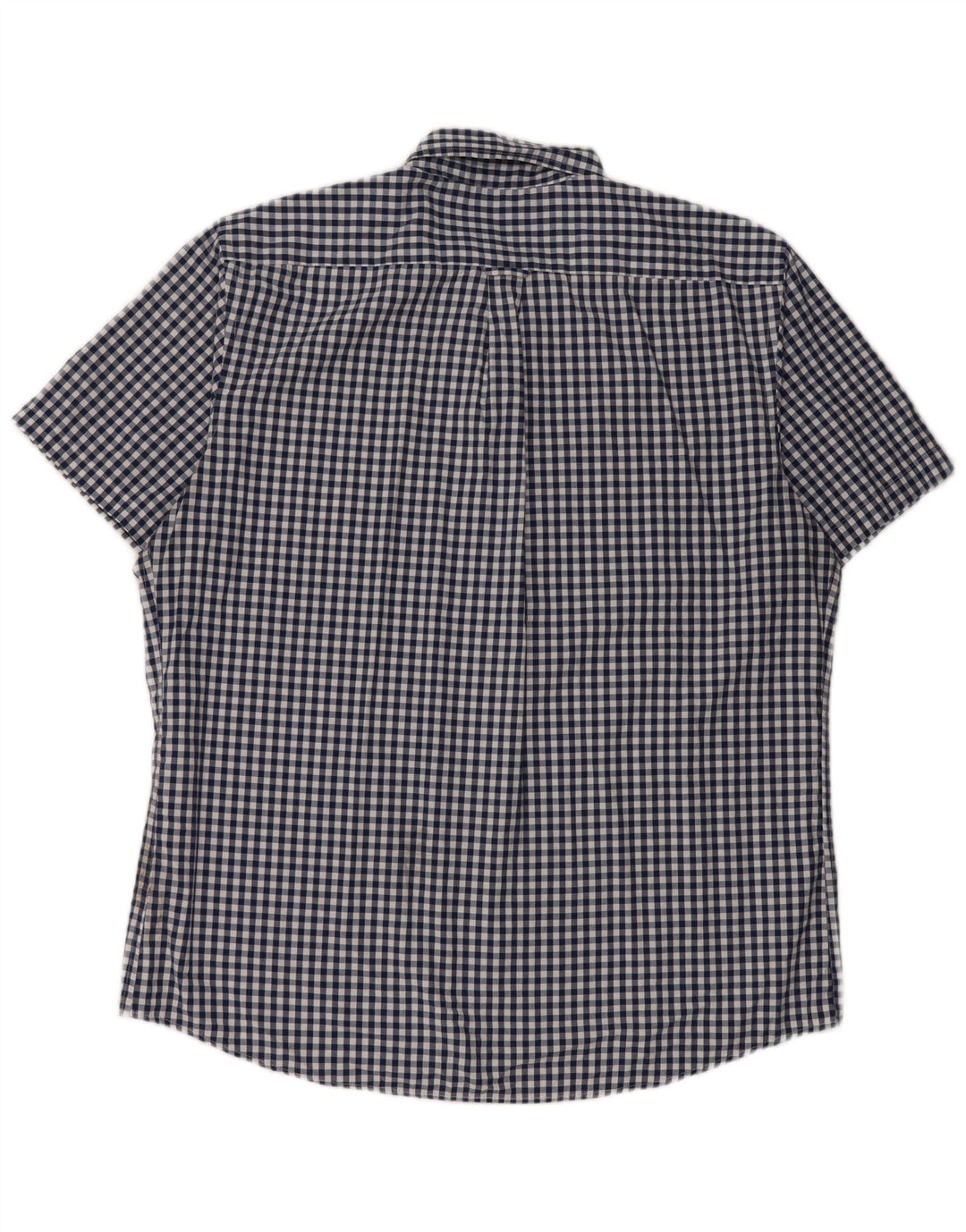 Ανδρικό κοντομάνικο πουκάμισο IZOD XL Μπλε βαμβακερό Gingham