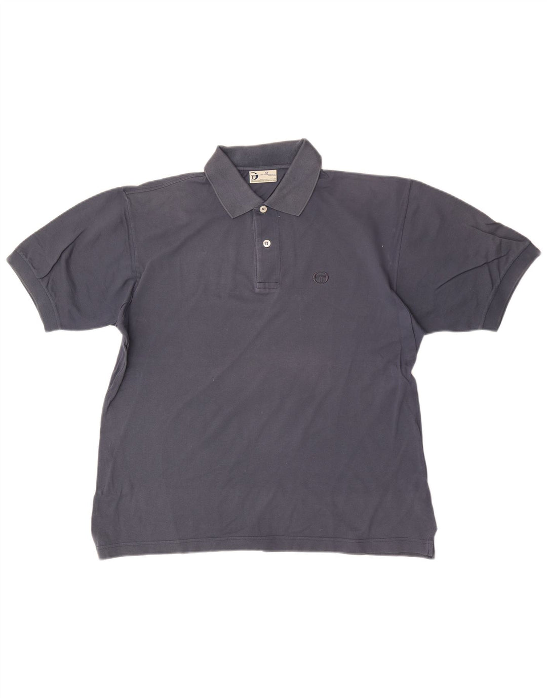 Sergio Tacchini Ανδρικό μπλουζάκι πόλο μεγάλο μπλε ναυτικό