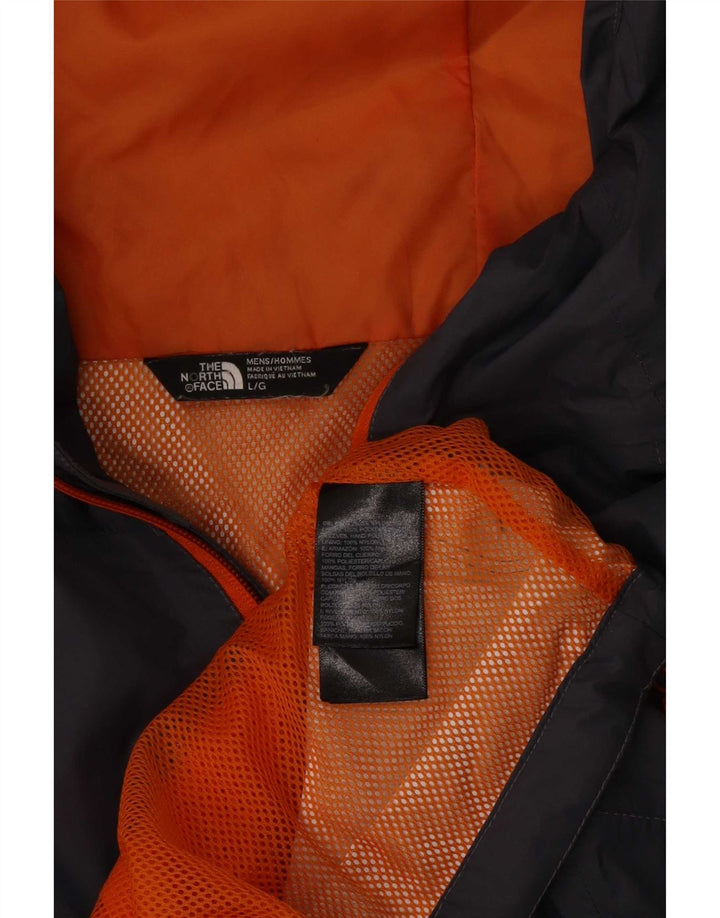 The North Face Ανδρικό μπουφάν βροχής με κουκούλα UK 40 Large Grey Nylon