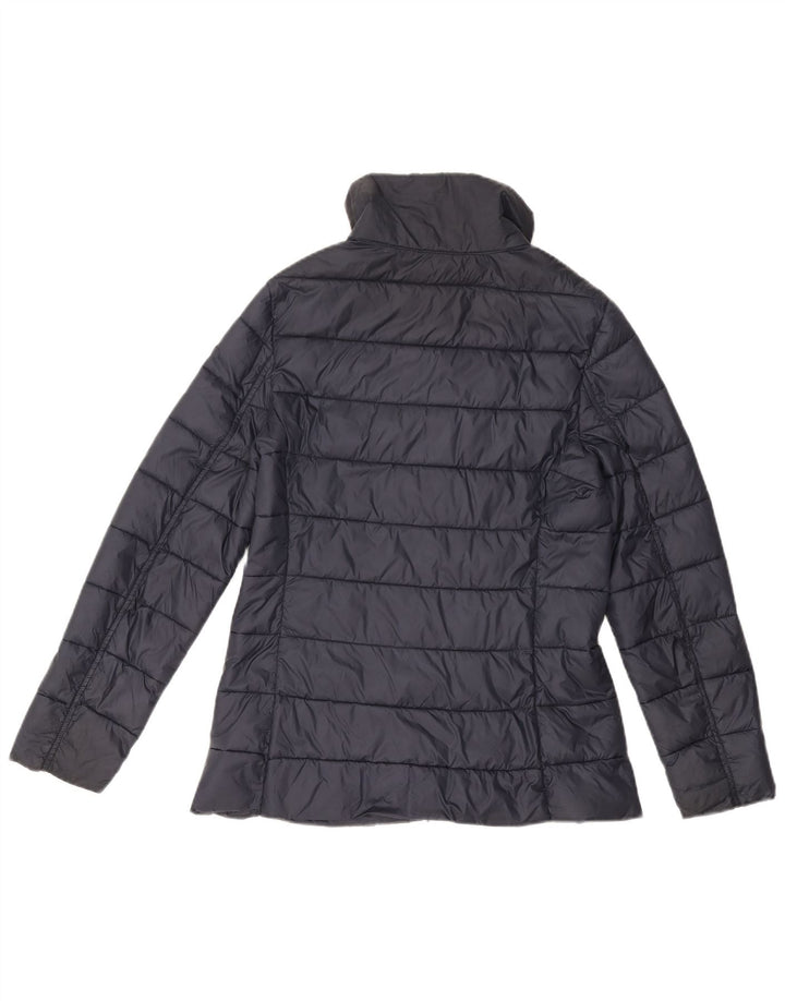 BARBOUR Γυναικείο μπουφάν με επένδυση UK 10 Small Navy Blue Polyamide