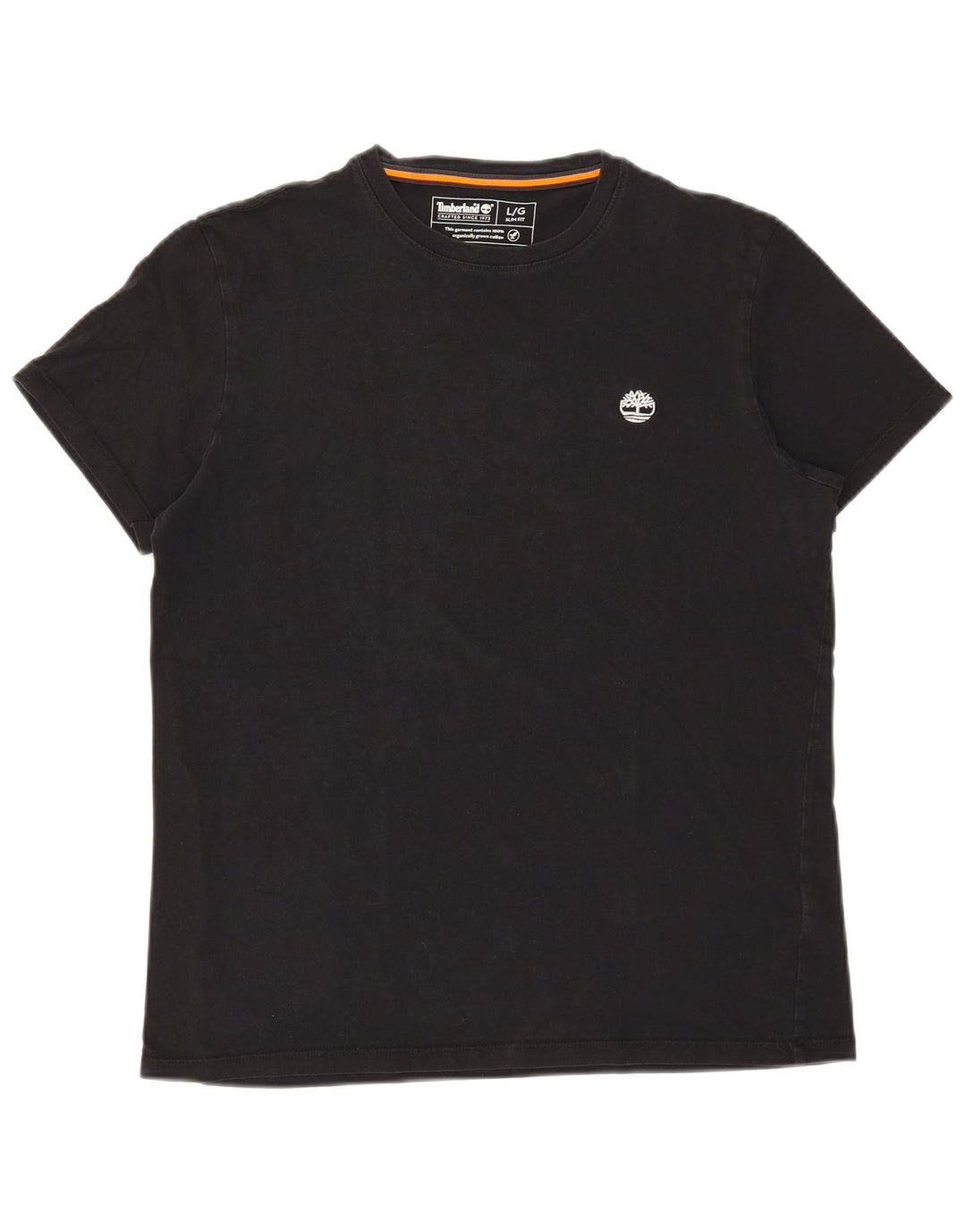 Ανδρικό T-Shirt Timberland Slim Fit Top Large Μαύρο