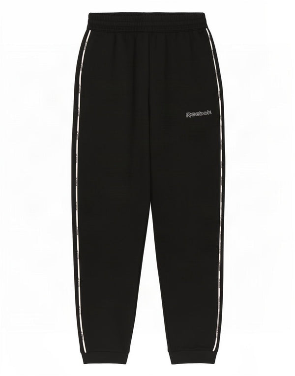 Ανδρική φόρμα Reebok Παντελόνι Joggers Μεσαίο μαύρο βαμβακερό