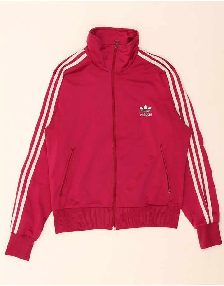 Γυναικεία αθλητική φόρμα γραφικών Adidas Top Jacket EU 42 Medium Pink Polyester