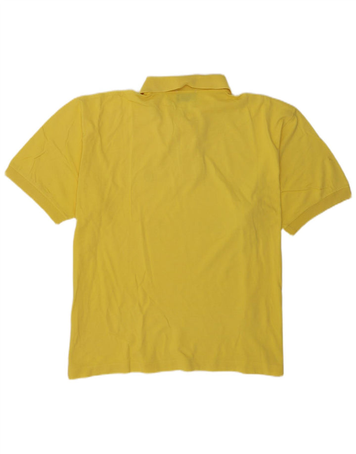 Sergio Tacchini Ανδρικό μπλουζάκι πόλο 2XL κίτρινο βαμβακερό