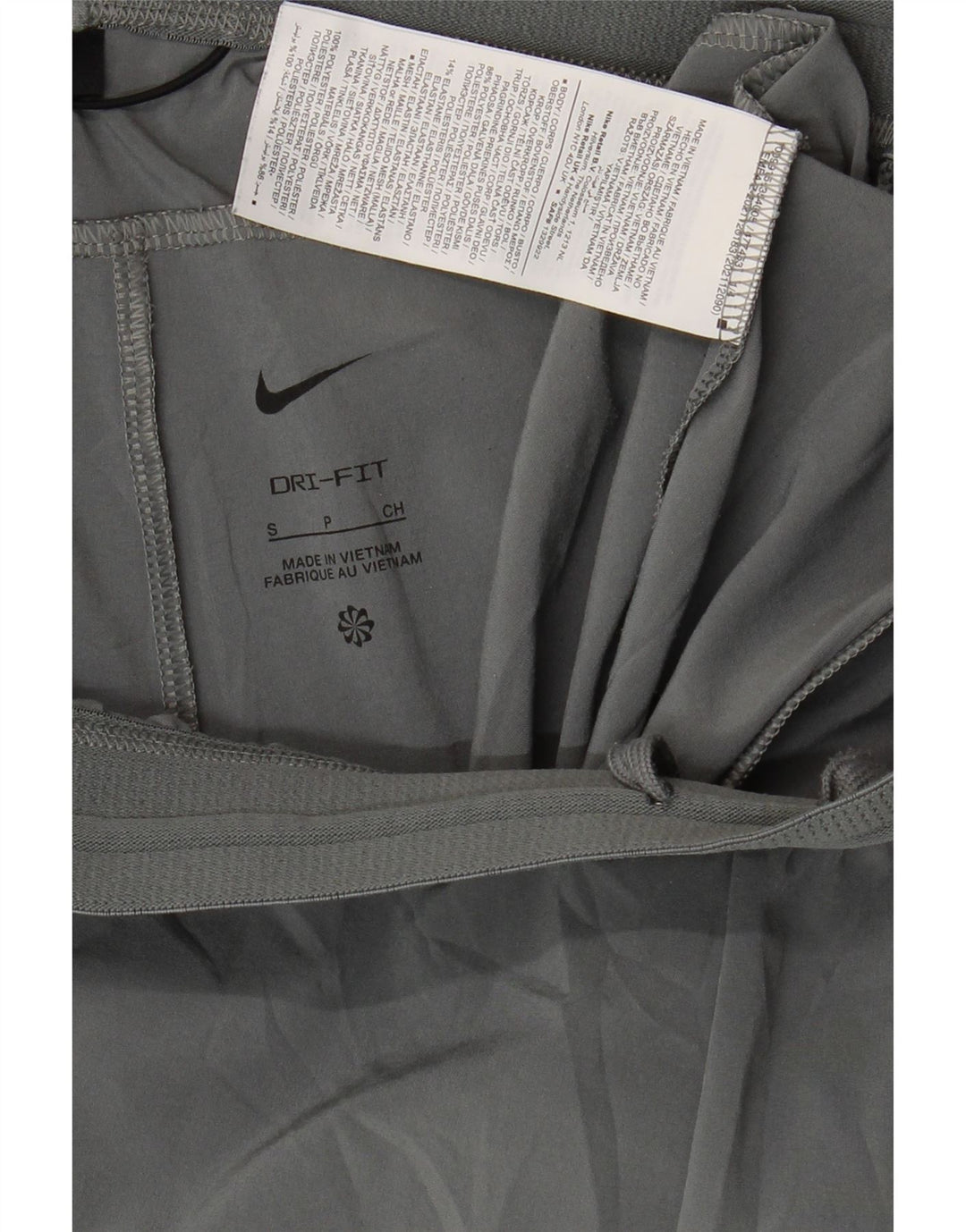 Ανδρικό αθλητικό σορτς Nike Dri Fit από μικρό γκρι πολυεστέρα