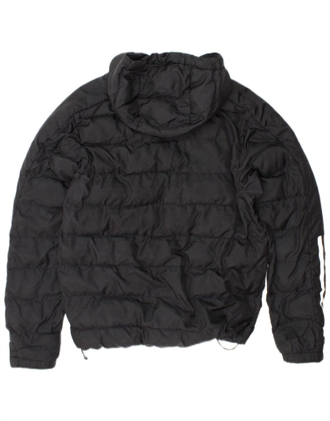 Ανδρικό μπουφάν με κουκούλα Adidas UK 36 Small Black Polyester
