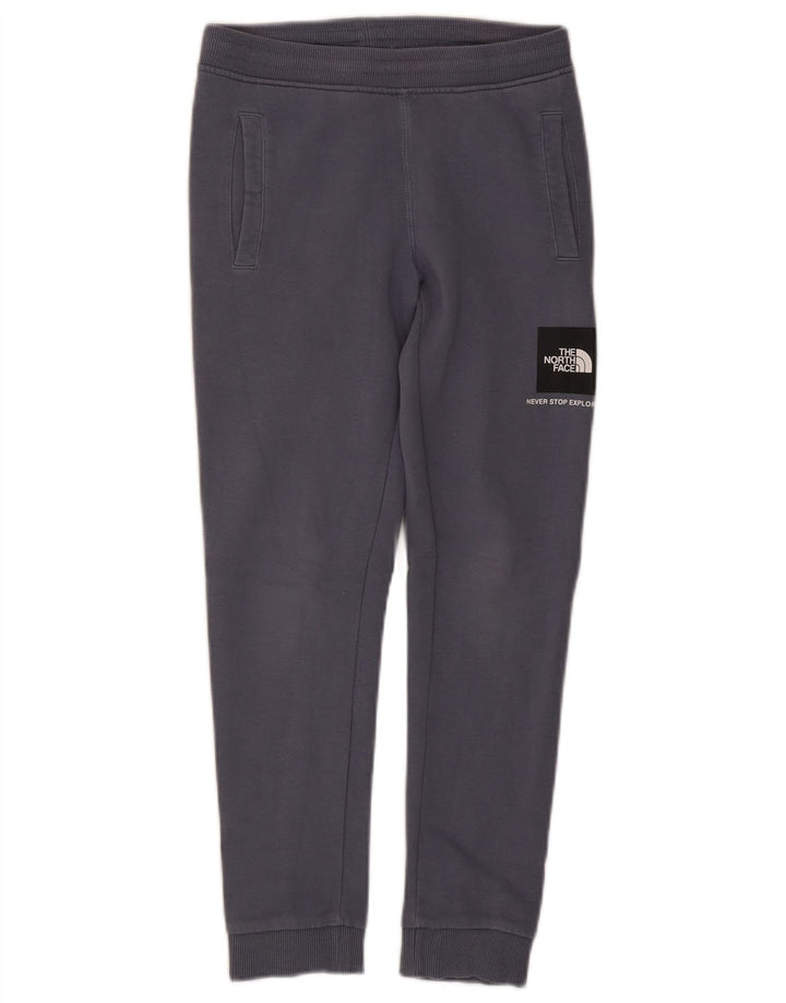 The North Face Boys Tracksuit Trousers Joggers 9-10 Years Medium Grey