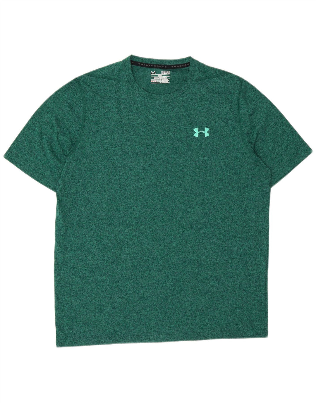 Under Armour Ανδρικό φαρδύ T-Shirt Top Medium Green Flecked