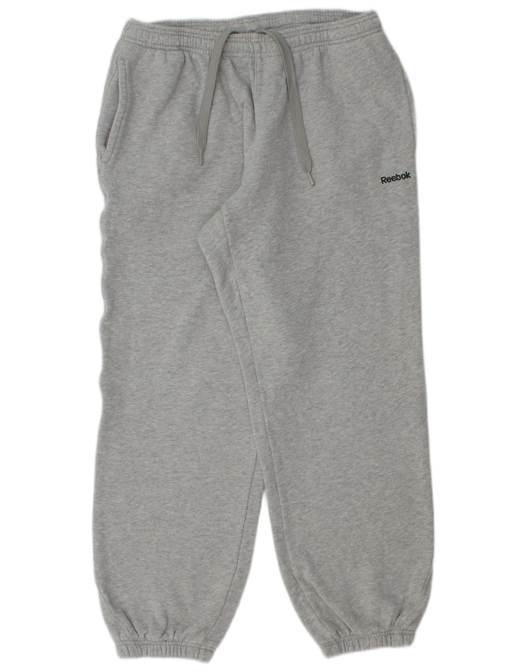 Ανδρική φόρμα Reebok Παντελόνι Joggers Βαμβακερό μεσαίο γκρι