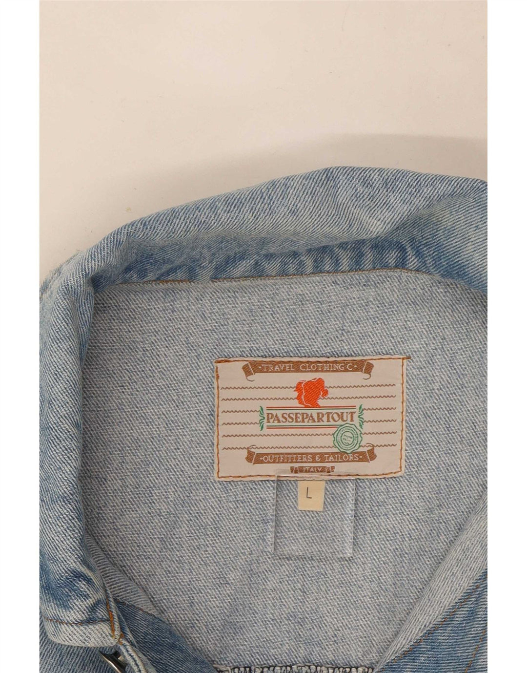 Vintage Ανδρικό Τζιν Μπουφάν UK 40 Large Blue