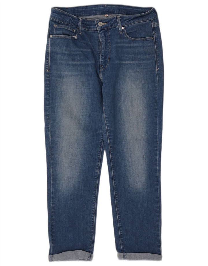 Γυναικείο Cropped Jeans Levi's W30 L24 Blue Cotton