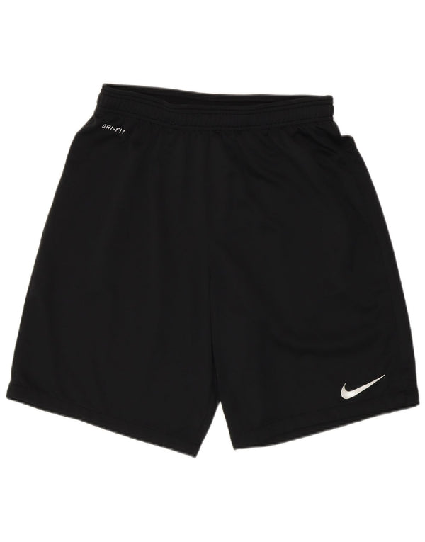 Αθλητικό σορτς Nike Boys Dri Fit 12-13 ετών μεγάλο μαύρο πολυεστέρα