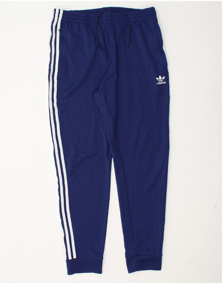Ανδρική φόρμα ADIDAS Παντελόνι Joggers Large Navy Blue Polyester
