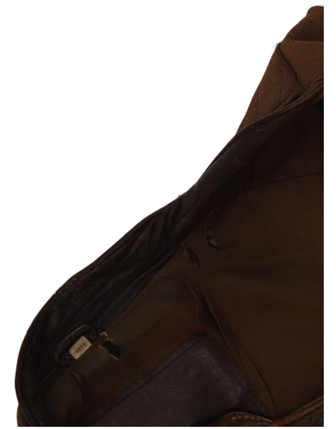 Mark Astor Ανδρικό Δερμάτινο Gilet IT 48 Μεσαίο Καφέ