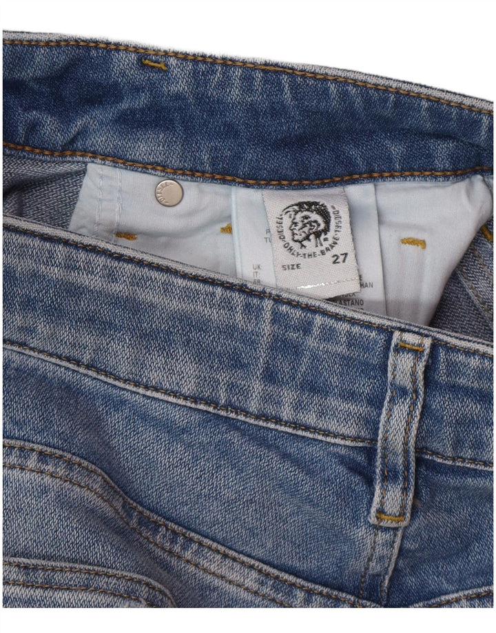 Diesel Ανδρικό Slim Jeans W27 L32 Μπλε βαμβακερό