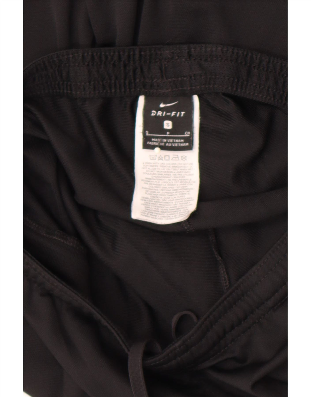 Ανδρικό παντελόνι αθλητικής φόρμας Nike Dri Fit Μικρό μαύρο πολυεστέρα