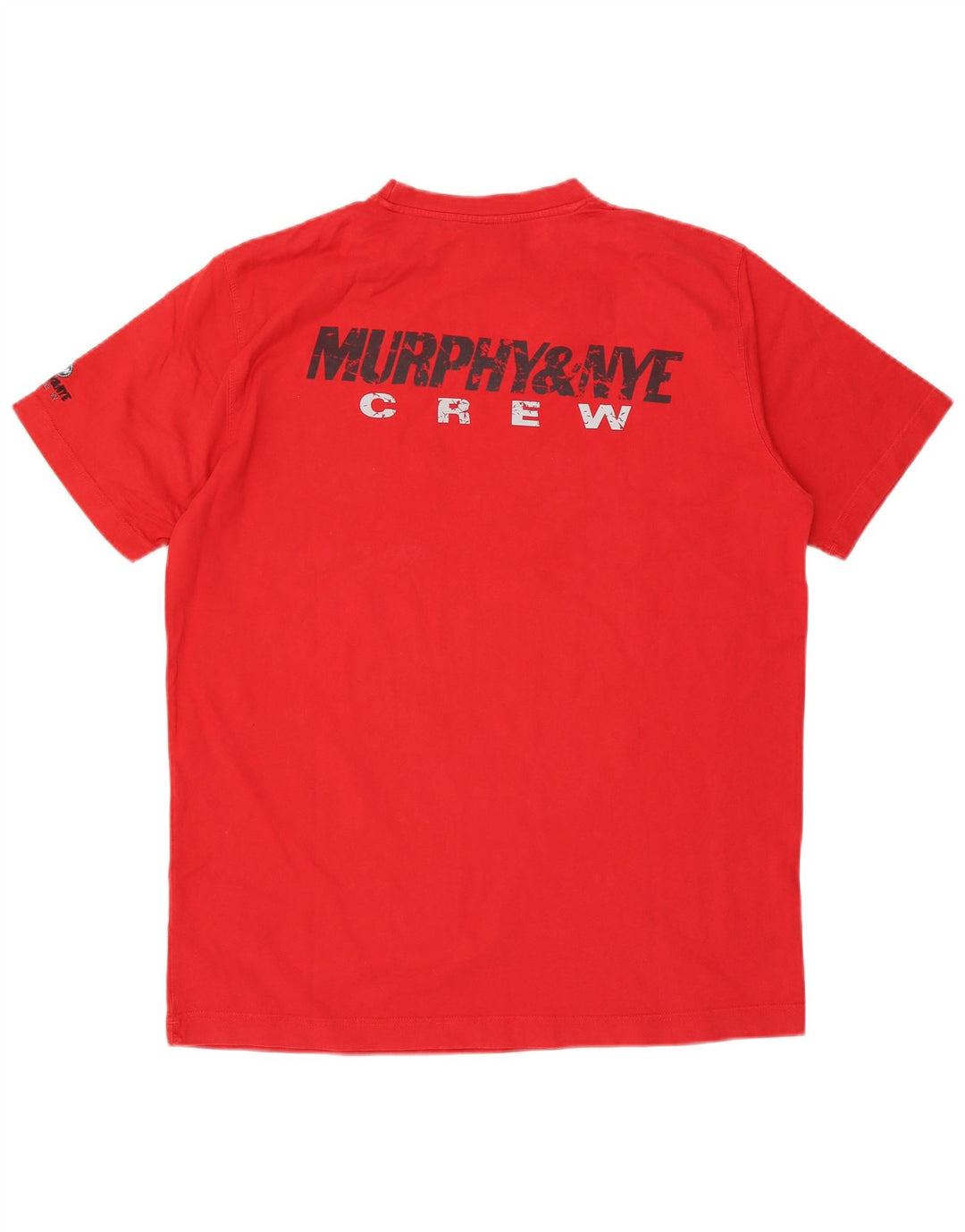 Ανδρικό γραφικό μπλουζάκι Murphy & Nye Top 2XL κόκκινο βαμβακερό