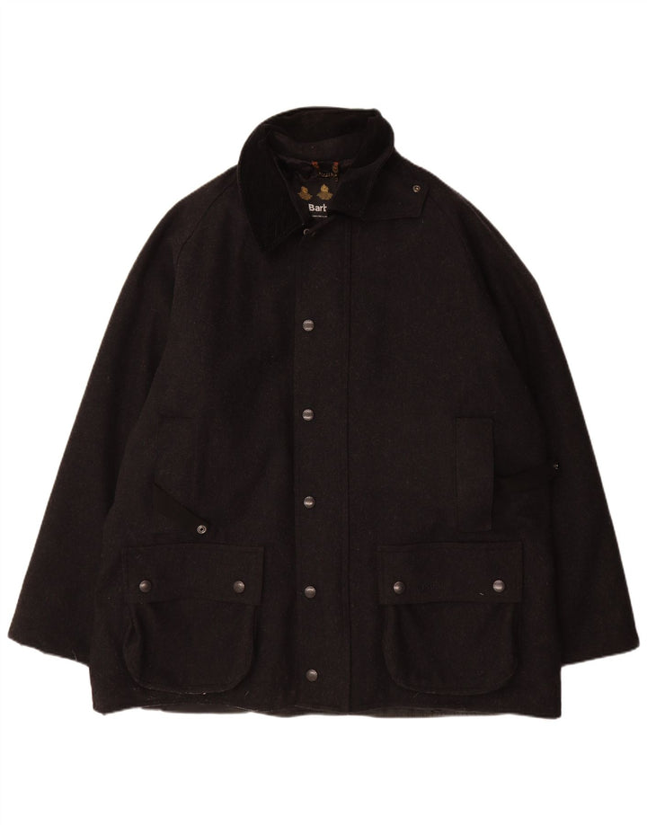 Ανδρικό πανωφόρι Barbour UK 42 XL Μαύρο