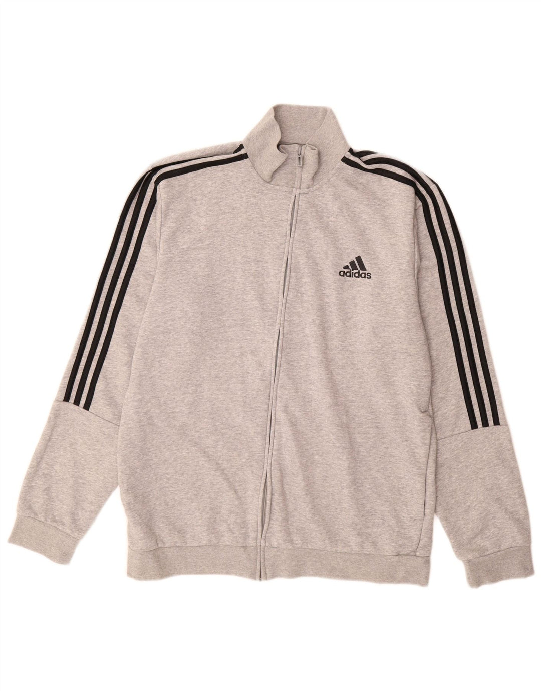 Ανδρική φόρμα ADIDAS Top Jacket UK 44/46 μεγάλο γκρι βαμβακερό