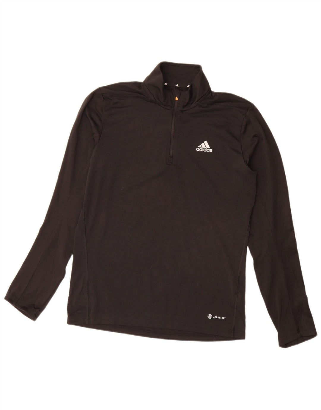 Adidas ανδρική φόρμα πουλόβερ με φερμουάρ Aeroready Top Small Black Polyester
