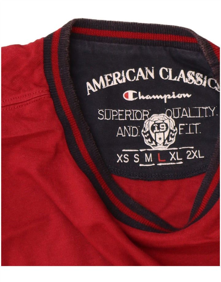 Ανδρικό T-Shirt Champion Top Medium Burgundy