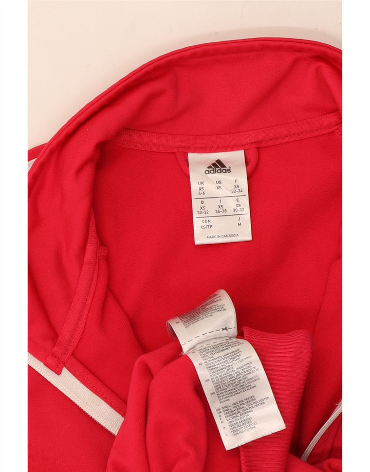 Γυναικεία αθλητική φόρμα ADIDAS Top Jacket UK 4/6 XS Pink Polyester