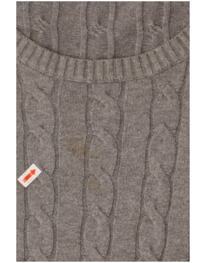 Ανδρικό πουλόβερ GANT Crew Neck Jumper 3XL Γκρι βαμβακερό