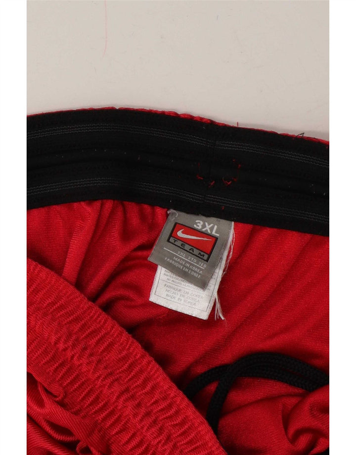 Ανδρικό αθλητικό σορτς Nike 3XL κόκκινο χρώματος πολυεστέρα