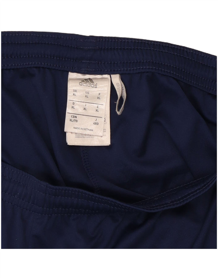 Ανδρικό αθλητικό σορτς Adidas Climalite XL Navy Blue Polyester