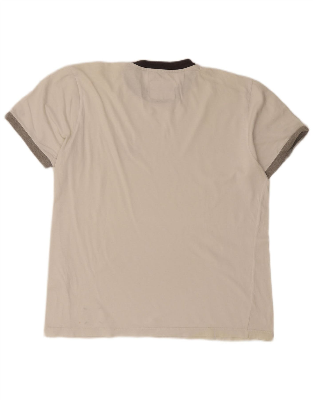 Ανδρικό γραφικό T-Shirt Champion Top XL White Colourblock