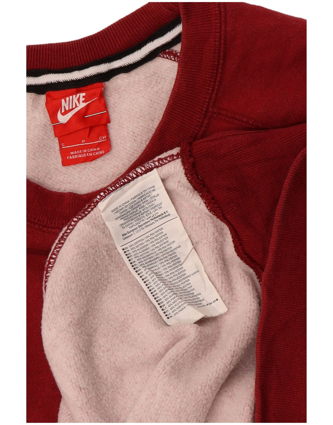 Ανδρικό φούτερ Nike Jumper Μικρό κόκκινο βαμβακερό
