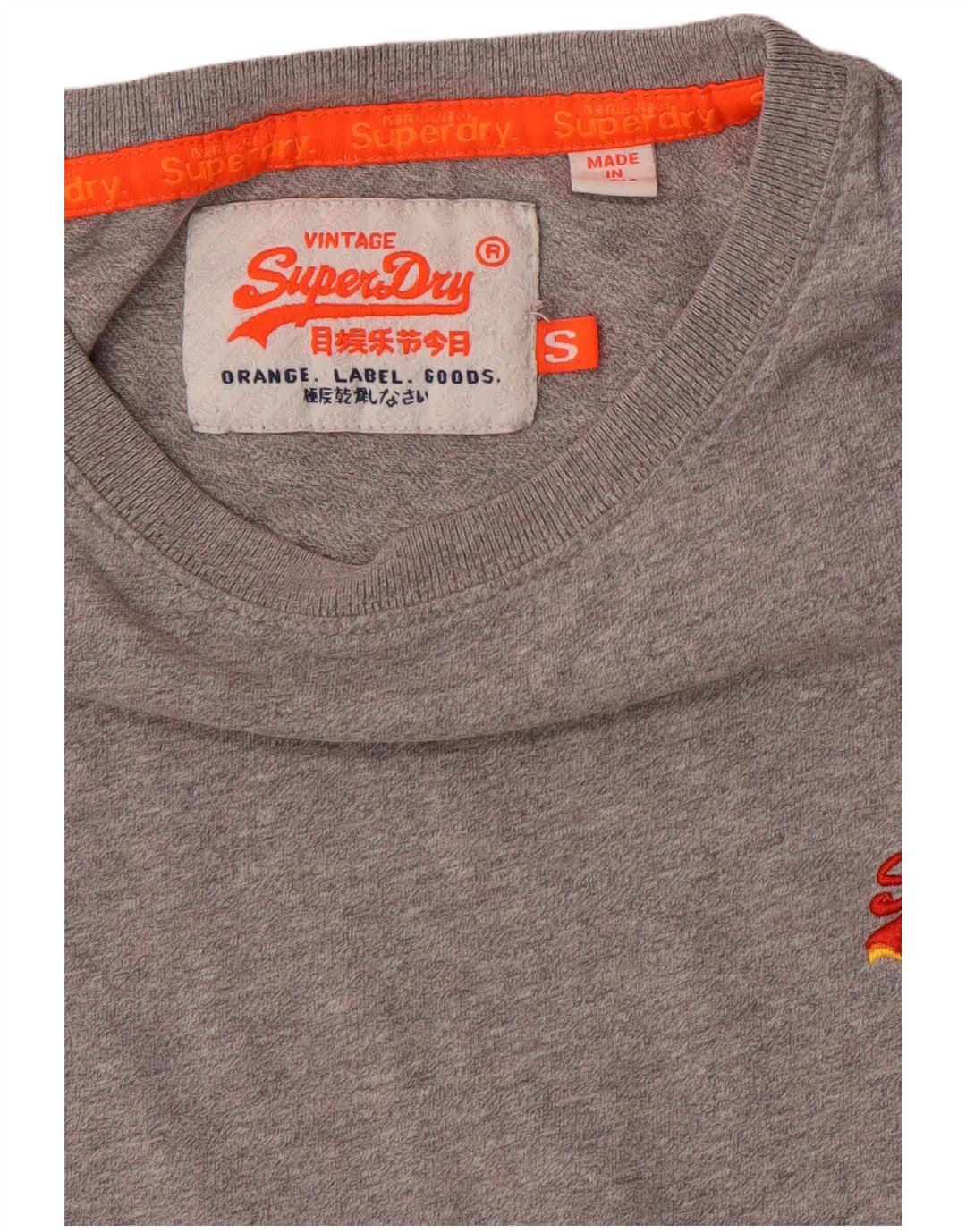 Ανδρικό T-Shirt Superdry Top Small Grey