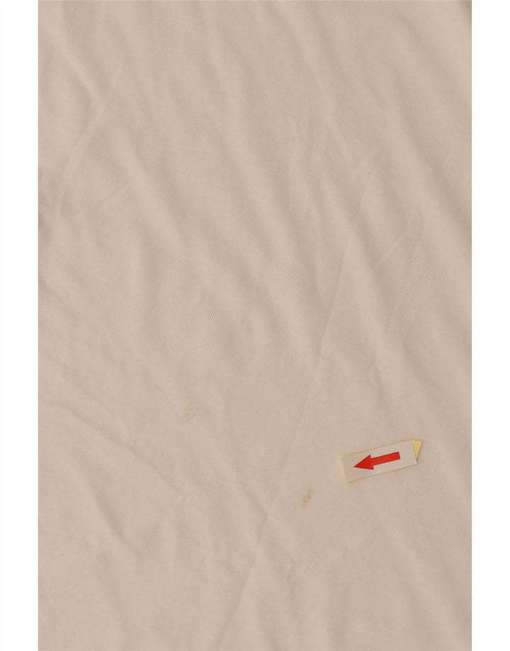 Ανδρικό γραφικό T-Shirt LEVI'S Top μεγάλο λευκό βαμβακερό