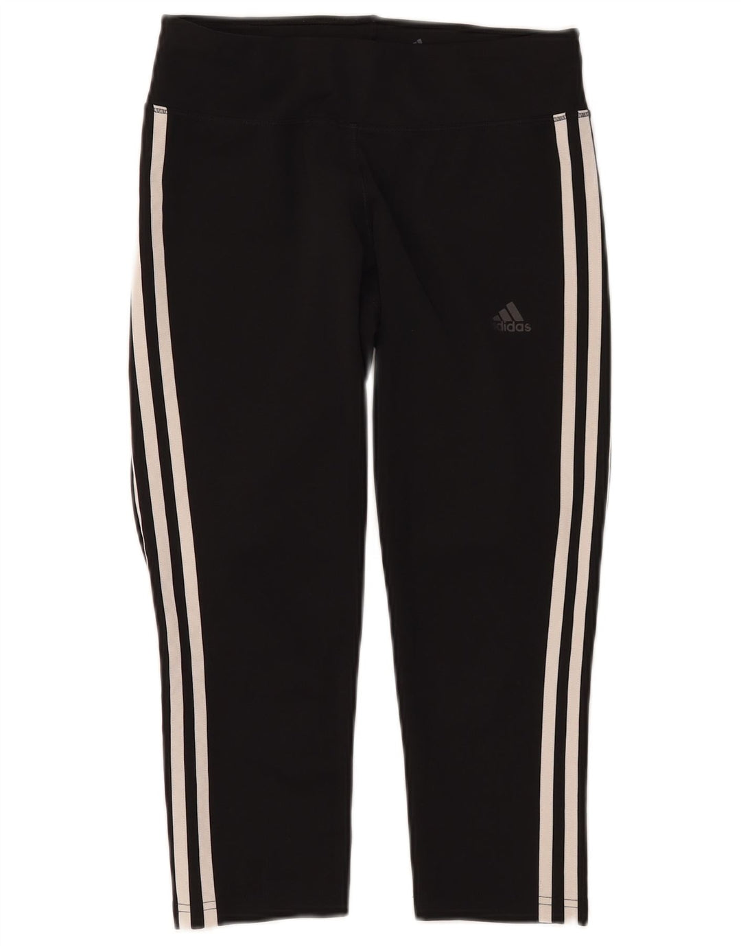 Γυναικεία κολάν ADIDAS Climalite Capri UK 8/10 Small Black Polyester