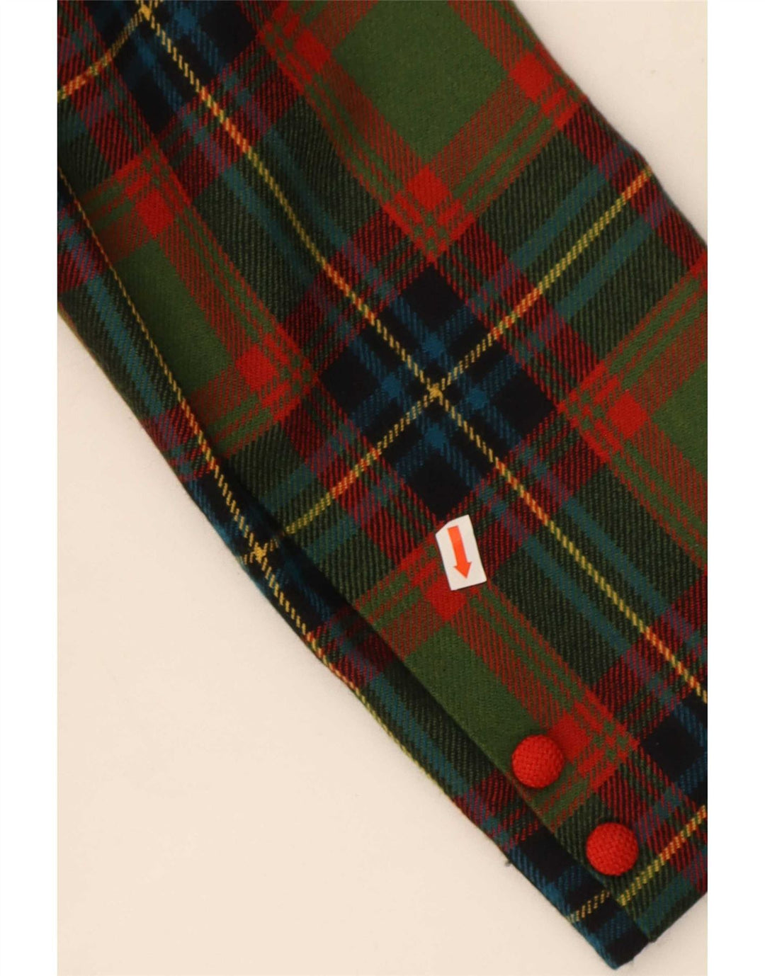 Vintage γυναικείο μπουφάν blazer UK 16 Large Green Check