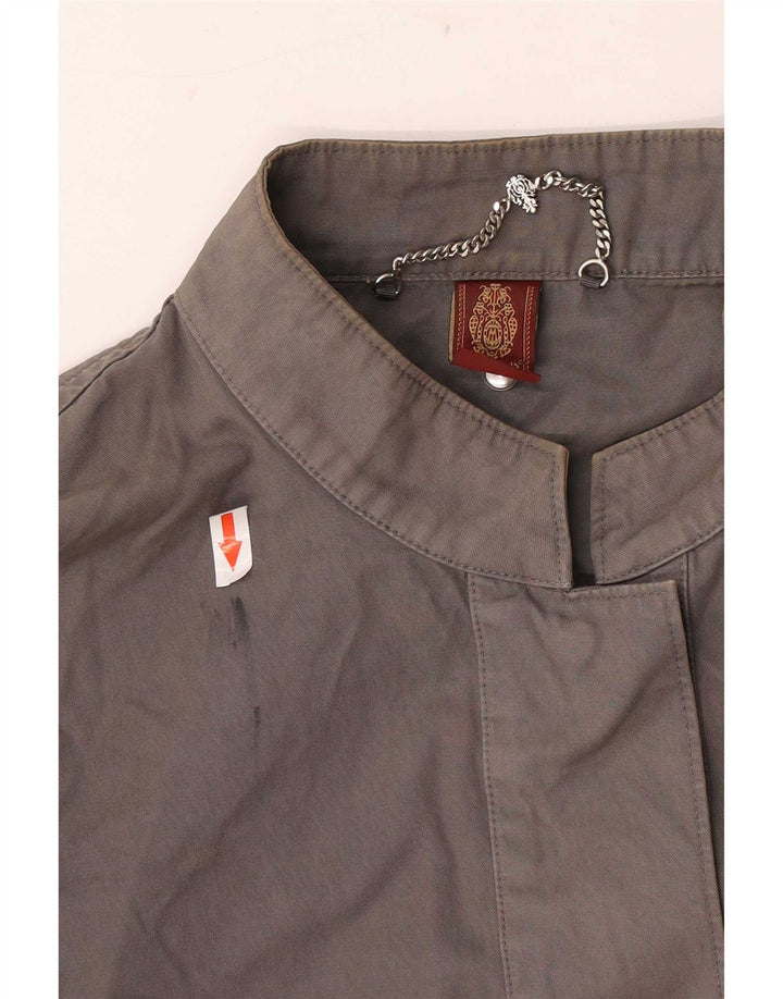 Dondup Γυναικείο Crop Bomber Jacket IT 44 Medium Grey Cotton