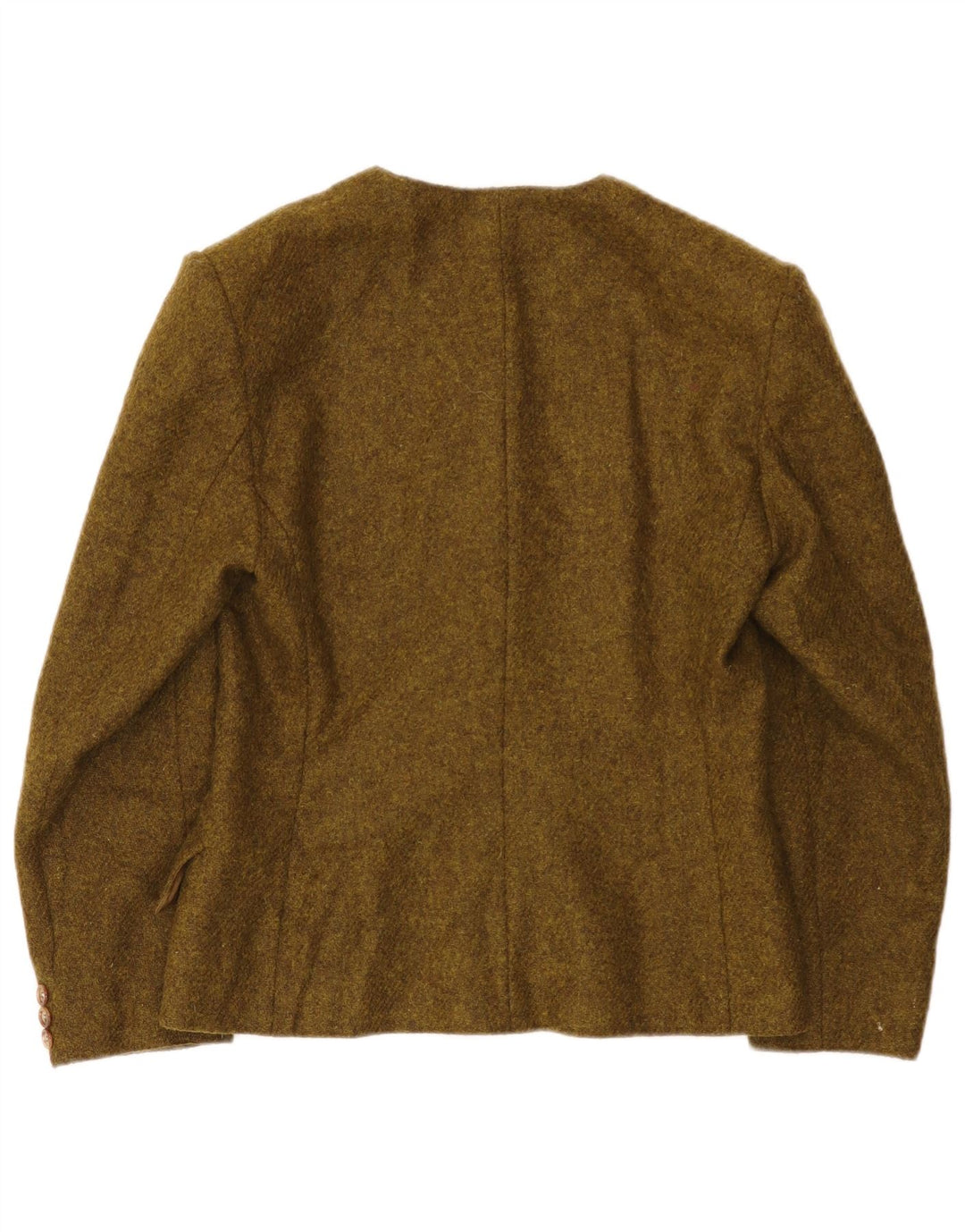 Marella Γυναικείο μπουφάν blazer UK 14 μεγάλο χακί Paisley Wool
