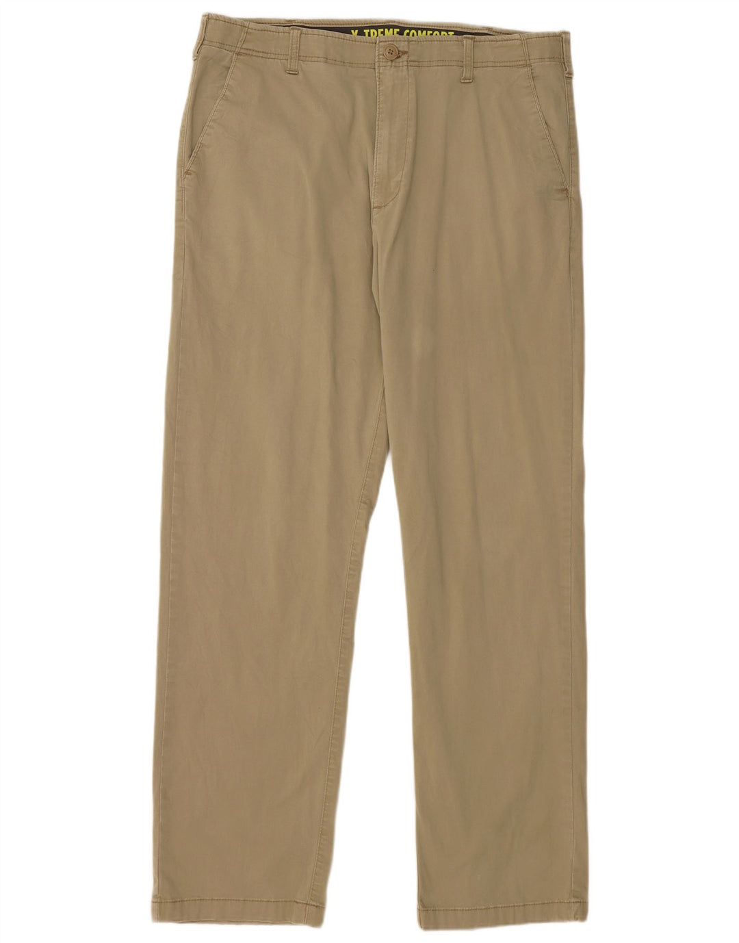LEE Ανδρικό X-treme Comfort ίσιο παντελόνι Chino W36 L34 Μπεζ βαμβακερό