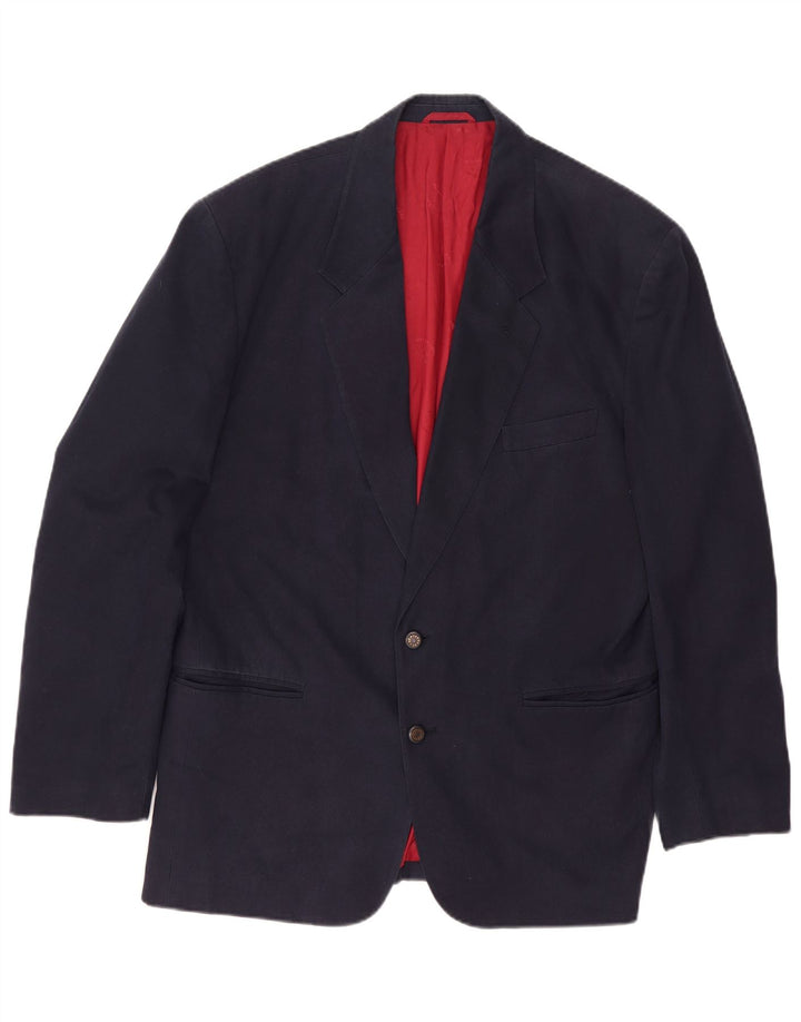 Paul & Shark Ανδρικό σακάκι 2 κουμπιών UK 44 2XL Navy Blue Cotton