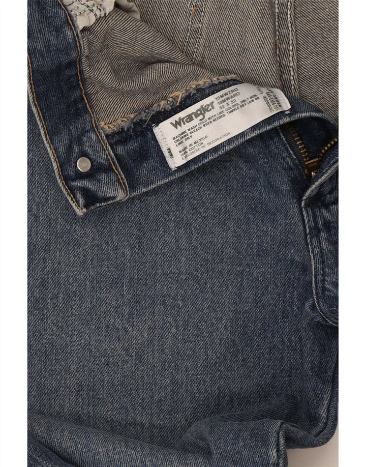 Ανδρικό τζιν Wrangler ίσιο W32 L32 Μπλε βαμβακερό