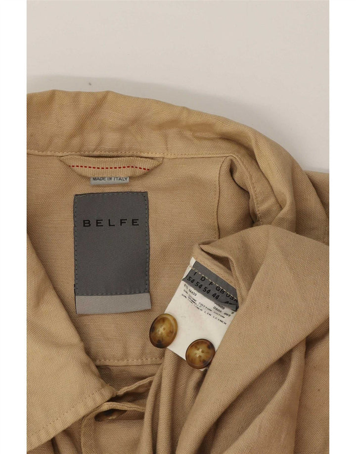 Ανδρικό Μπουφάν Belfe Utility UK 44 2XL Beige Cotton