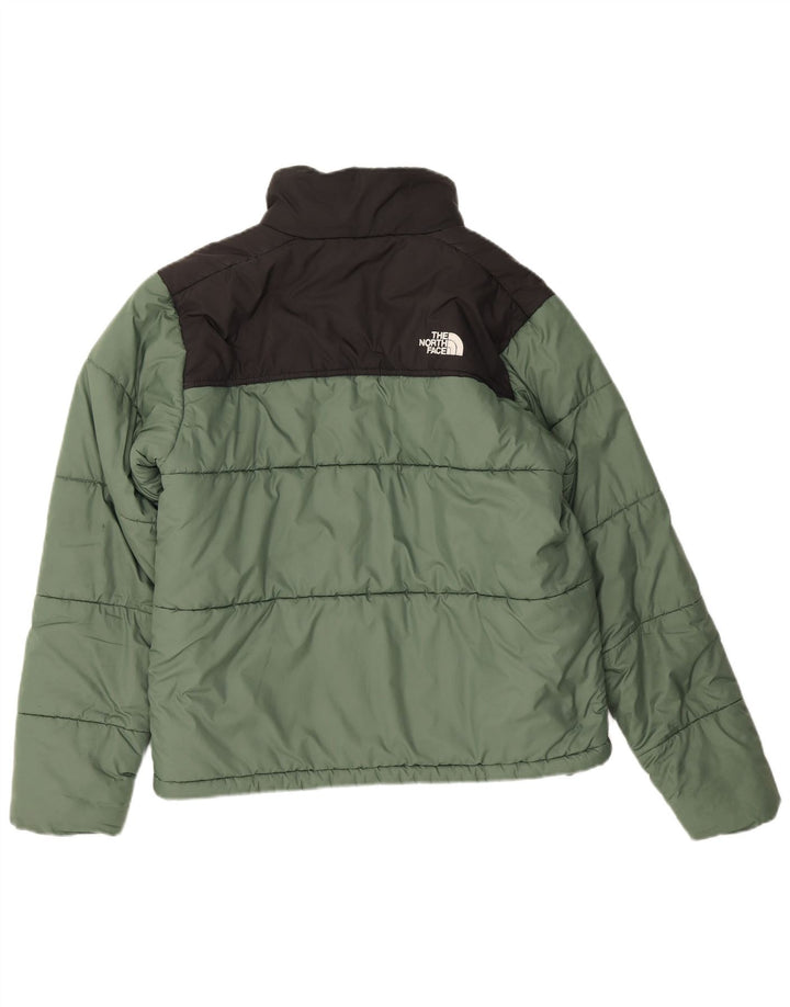 The North Face Ανδρικό μπουφάν με επένδυση UK 36 Small Green Colourblock Polyester