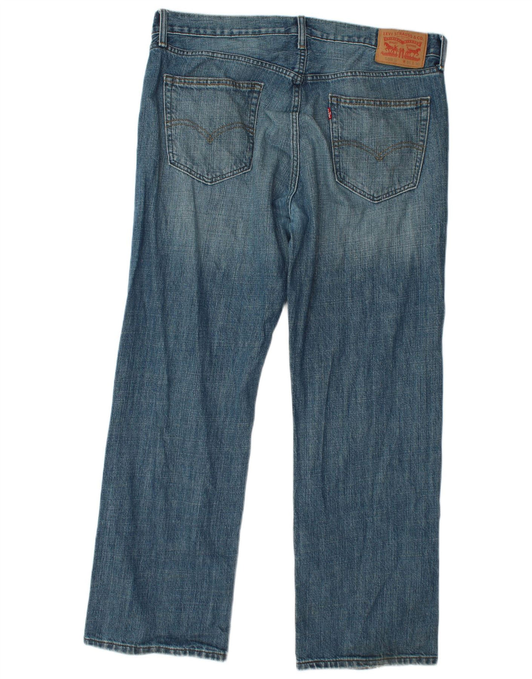 LEVI'S Mens 559 Relaxed Fit Straight Jeans W36 L30 Blue Cotton