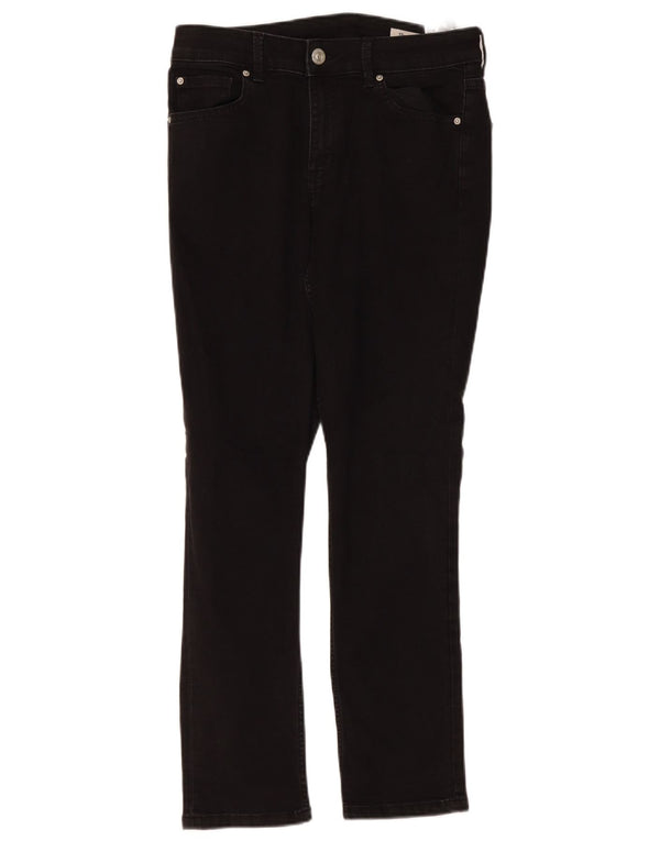 Marks & Spencer Womens The Lily Slim Jeans UK 12 Medium W30 L27 Black