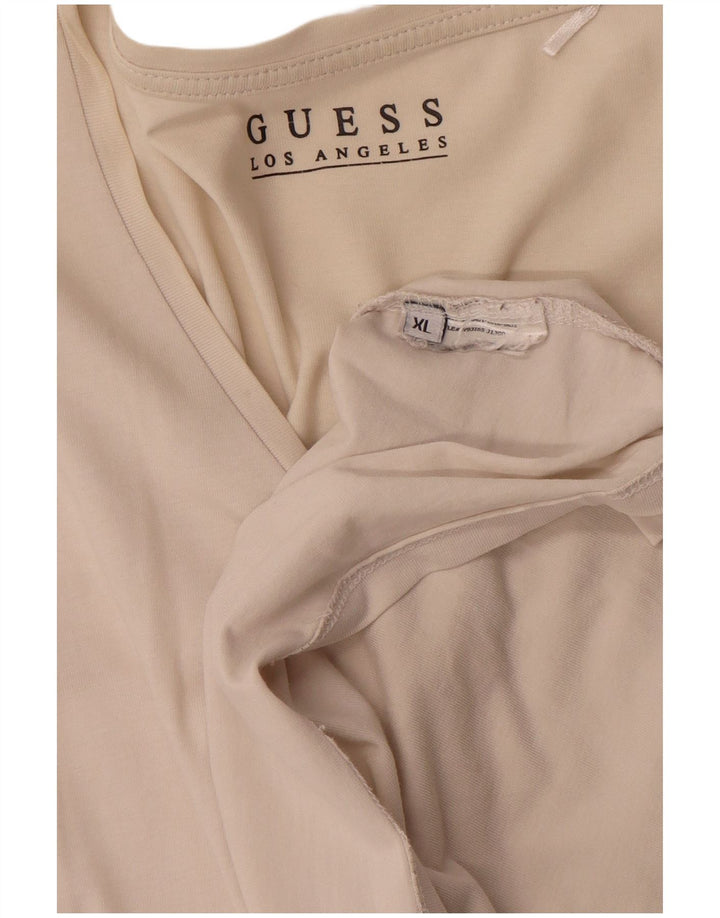 Guess Γυναικείο T-Shirt Top UK 18 XL Λευκό