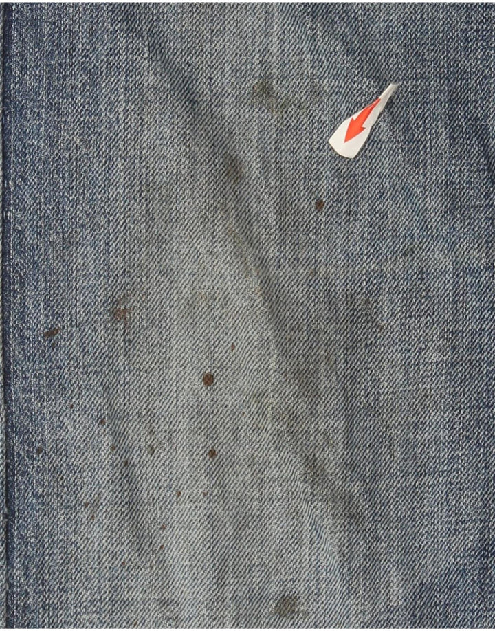 Levi's Mens 505 Straight Jeans W38 L30 Blue Cotton