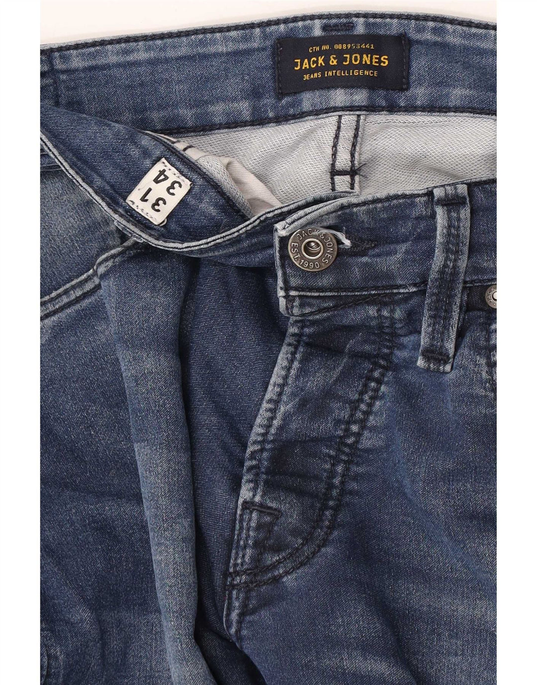 Jack & Jones Ανδρικό Τζιν GLENN Slim W31 L34 Μπλε