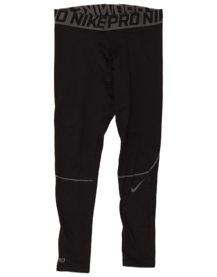 Ανδρικό γραφικό κολάν συμπίεσης NIKE XL μαύρο πολυεστέρα