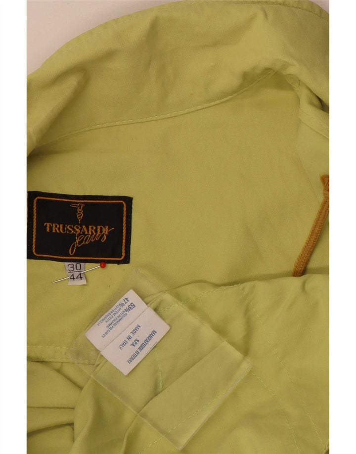 Trussardi Jeans Γυναικείο Oversized Bomber Jacket IT 44 Medium Green Polyamide