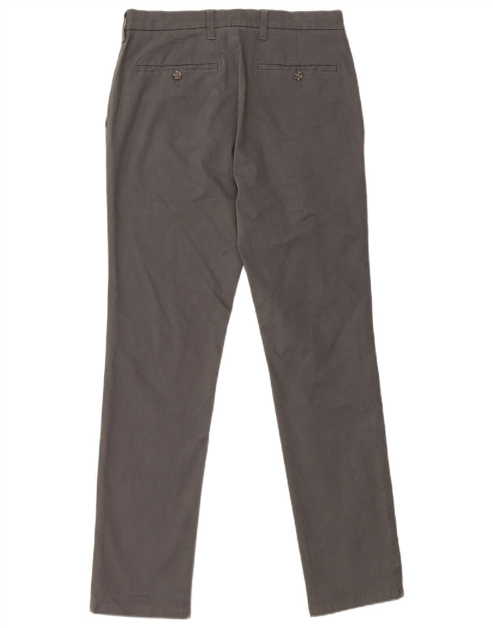 Marks & Spencer Ανδρικό Slim παντελόνι Chino W30 L31 Γκρι βαμβακερό